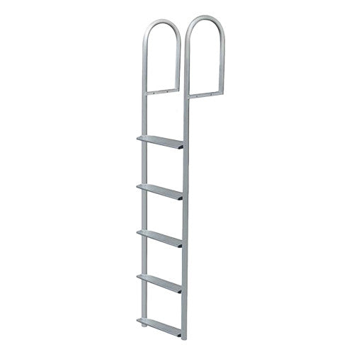 JIF Marine, JIF Stationary Dock Ladder Aluminum, 5 Steps