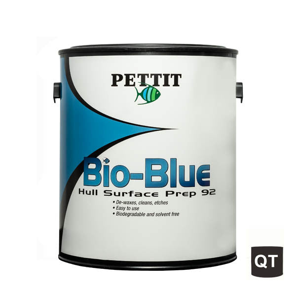 Pettit Paint, Pettit Bio-Blue Marine Hull Surface Prep, Quart