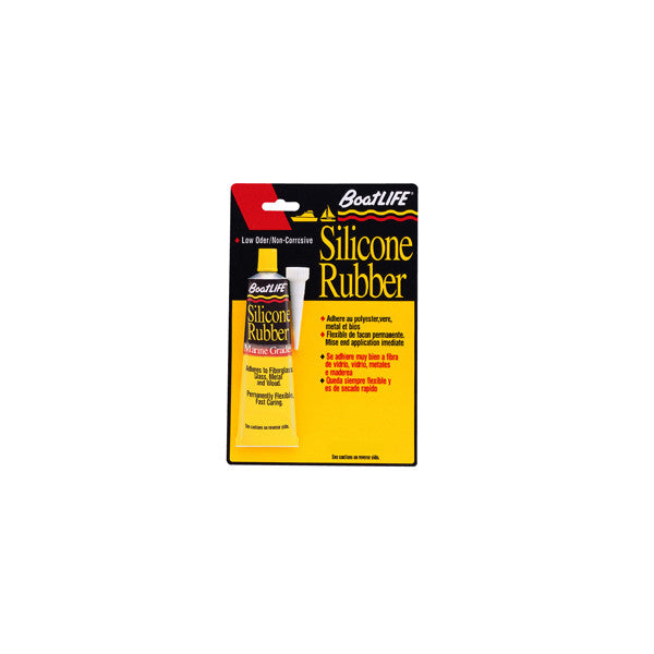 Boat Life, Boatlife Marine Silicone Rubber Sealant, 2.8oz Clear Tube