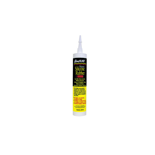 Boat Life, Boatlife Marine Silicone Rubber Sealant, 10.6oz Clear Cartridge