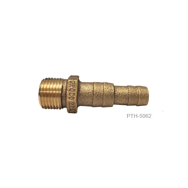 Groco Pipe To Hose Bronze Fitting, PTH-5062