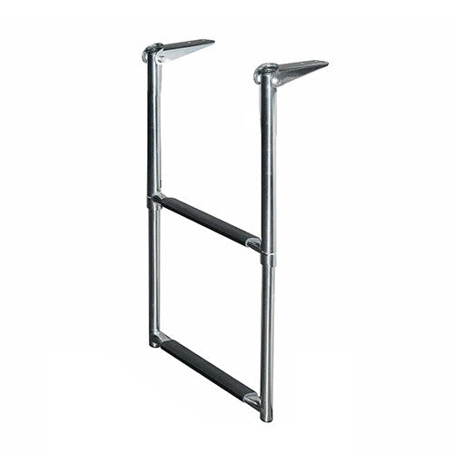 JIF Marine, JIF Over Platform Telescoping Boat Ladder, 2 Steps
