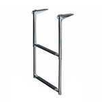 JIF Marine, JIF Over Platform Telescoping Boat Ladder, 2 Steps