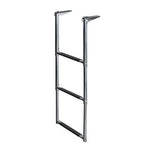 JIF Marine, JIF Over Platform Telescoping Boat Ladder, 3 Steps