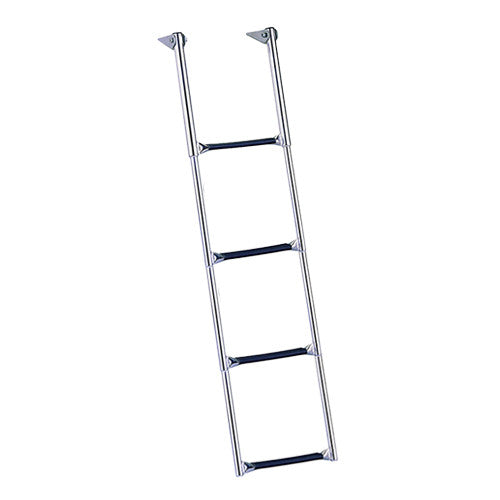 Garelick Telescoping Over Platform Ladder, 4 Steps