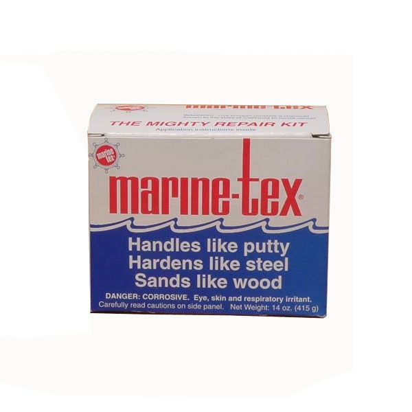 ITW Marine Tex, Marine Tex Epoxy Putty Repair Kit White, 14 oz