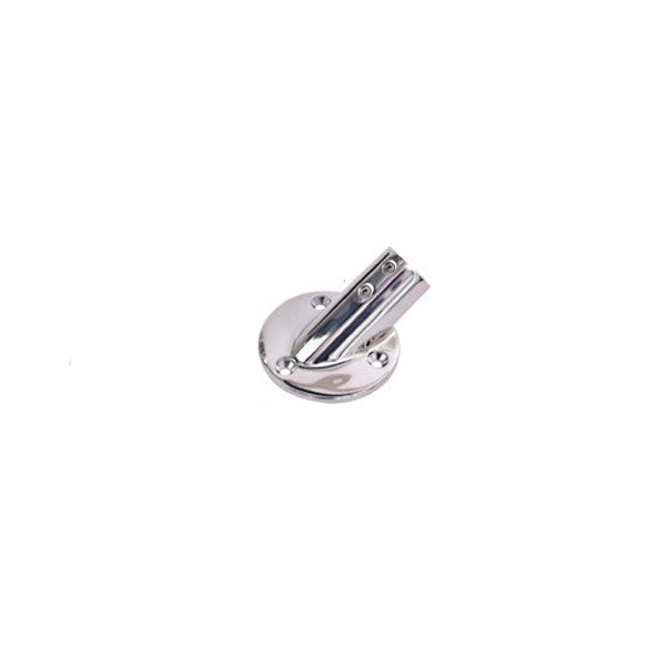 Sea Dog Marine, Sea-Dog Round Base 7/8" Rail Fittings, Stainless Steel, 30° Base 7/8"