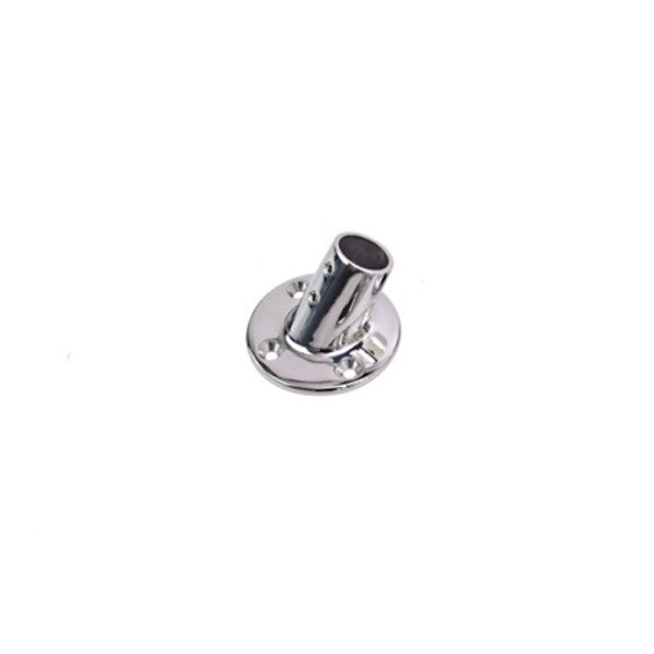 Sea Dog Marine, Sea-Dog Round Base 7/8" Rail Fittings, Stainless Steel, 60° Base 7/8"