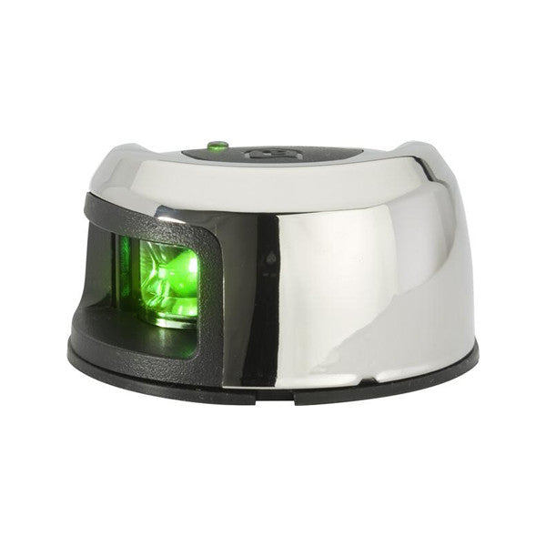 Attwood Stainless Steel LED Boat Side Light, Green