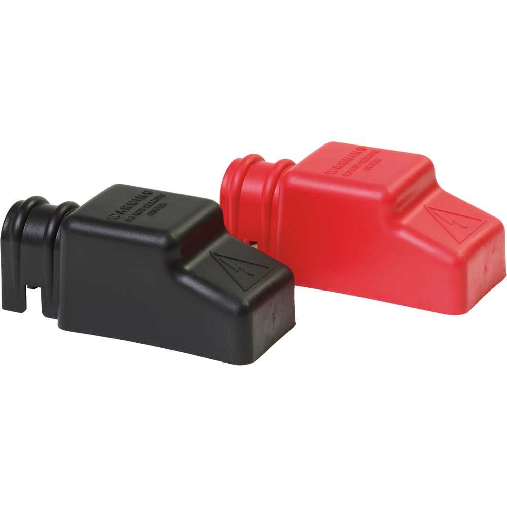 Blue Sea Systems, Blue Sea 4018 Square CableCap Insulators Pair Red/Black