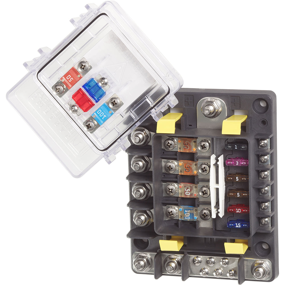 Blue Sea Systems, Blue Sea 7748 SafetyHub 150 Fuse Box