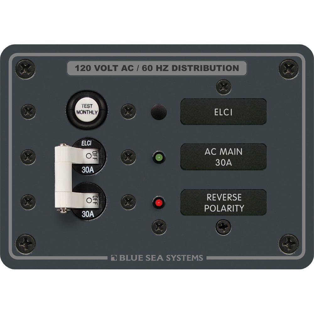 Blue Sea Systems, Blue Sea 8100 ELCI GFCI Panel