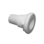 T-H Marine Thru-Hull Fittings Straight White, TH-1502-DP