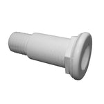 T-H Marine Thru-Hull Fittings Straight White, TH-1502XL-DP