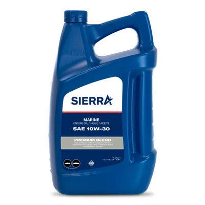 Sierra 10W30 4-Stroke Conventional Marine Oil, Gallon