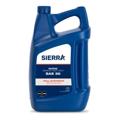 Sierra SAE30 4-Stroke Synthetic Marine Oil, 5 Quart