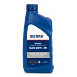 Sierra 25W-40 4-Stroke Conventional Marine Oil, Quart