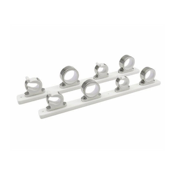 Taco Marine, Multi Rod Hanger w/Poly Rack, 4 Rod