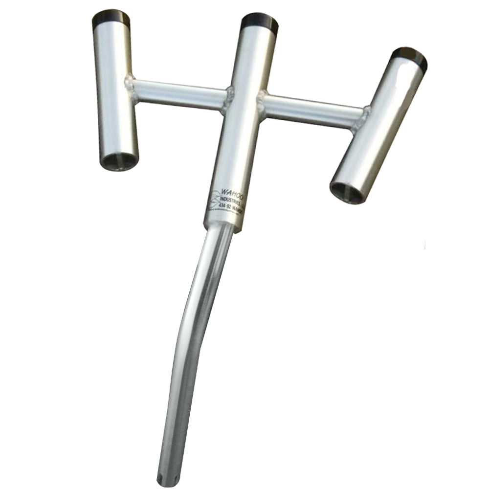 Wahoo Industries, Wahoo Triple Rod Holder - 30° Bent Butt
