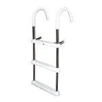 JIF Marine, JIF Gunwale Hook Aluminum Ladder - 7" Hook, 3 Steps