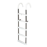 JIF Marine, JIF Gunwale Hook Aluminum Ladder - 11" Hook, 5 Steps
