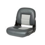 Tempress Navistyle Low-Back Boat Seat, Gray/Charcoal