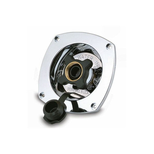 Shurflo Pressure Regulating Fresh Water Fill - Wall Mount, Chrome