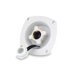Shurflo Pressure Regulating Fresh Water Fill - Wall Mount, White