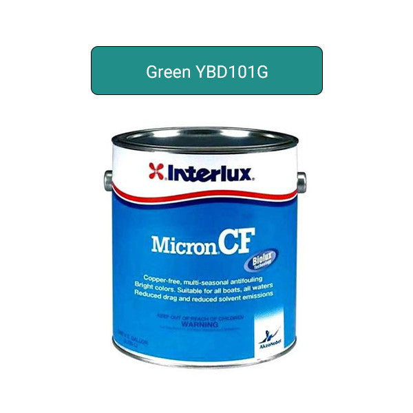 Interlux Paint, Interlux Micron CF Bottom Paint, Green