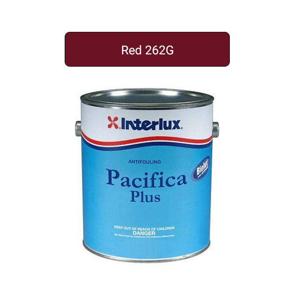 Interlux Paint, Interlux Pacifica Plus Antifouling Marine Paint, Red