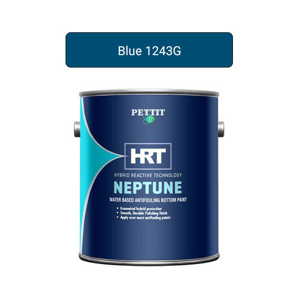 Pettit Paint, Pettit Neptune HRT Water-Based Bottom Paint, Blue