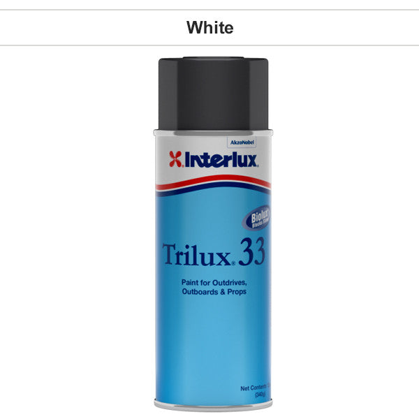 Interlux Paint, Interlux Trilux Boat Prop & Drive Antifouling Paint, White
