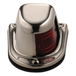Attwood Marine, Attwood 1-Mile Deck Mount, Red Sidelight - 12V - Stainless Steel Housing