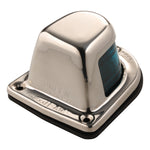 Attwood Marine, Attwood 1-Mile Deck Mount, Green Sidelight - 12V - Stainless Steel Housing