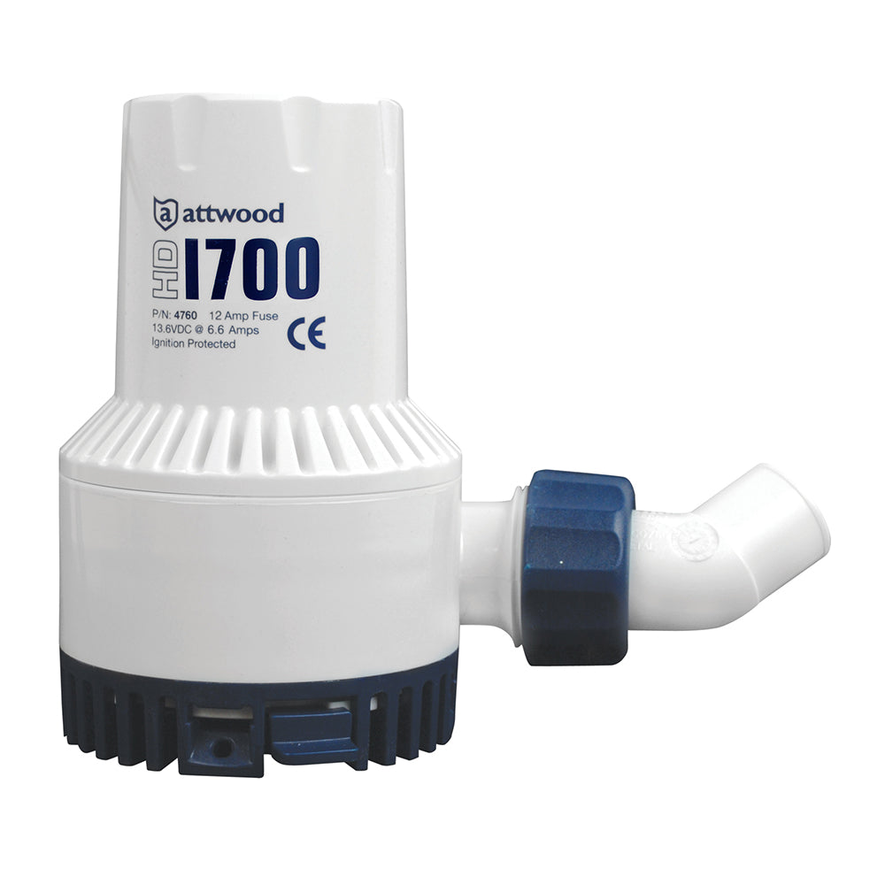 Attwood Marine, Attwood Heavy-Duty Bilge Pump 1700 Series - 12V - 1700 GPH