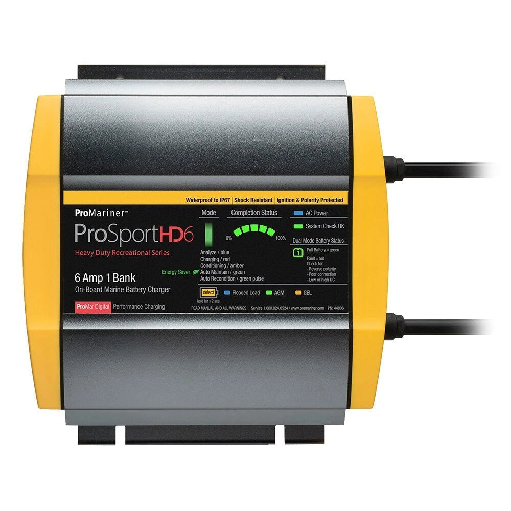 ProMariner, ProSport 6 Gen 4 6 Amp 1 Bank