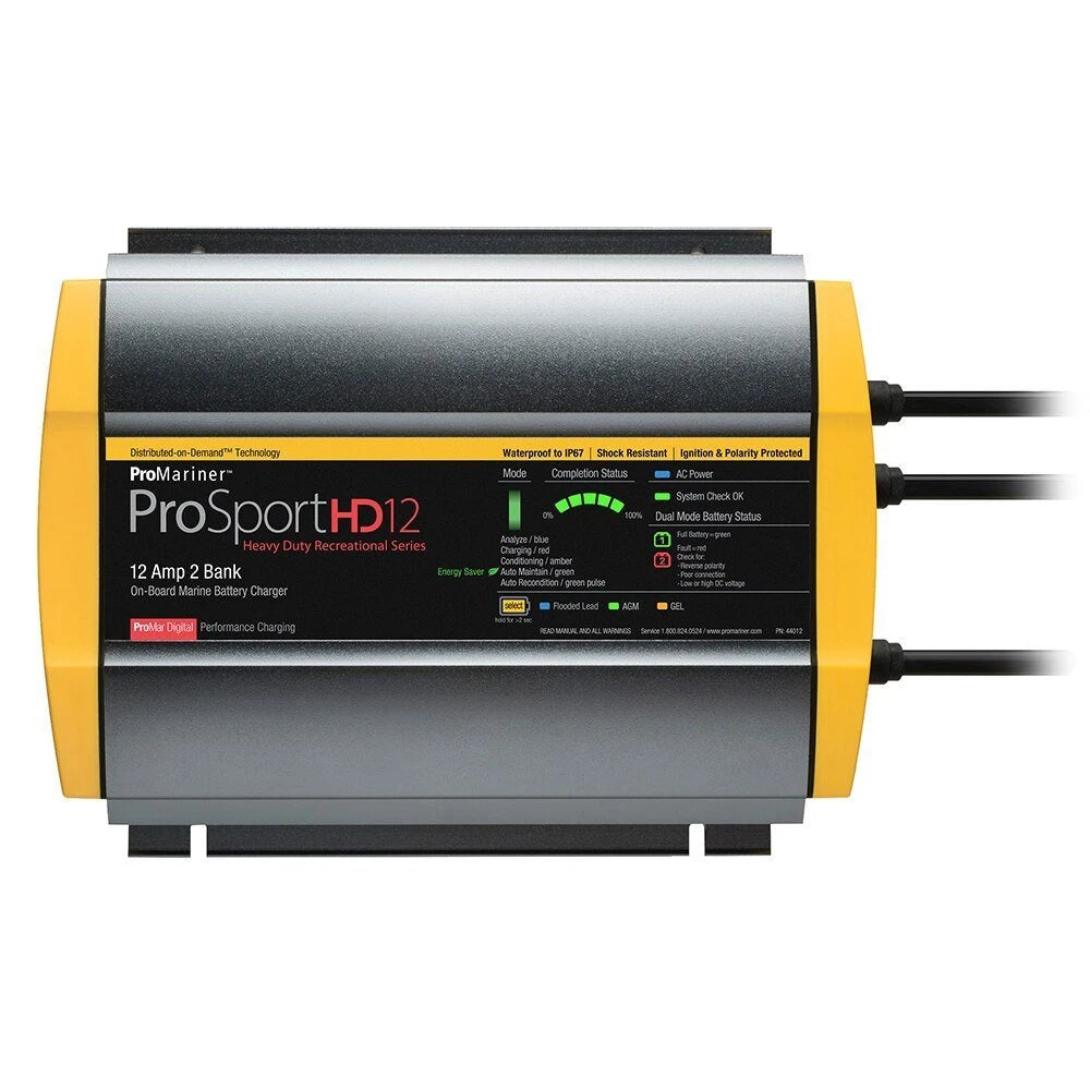 ProMariner, ProSport 12 Gen 4 12 Amp 2 Bank