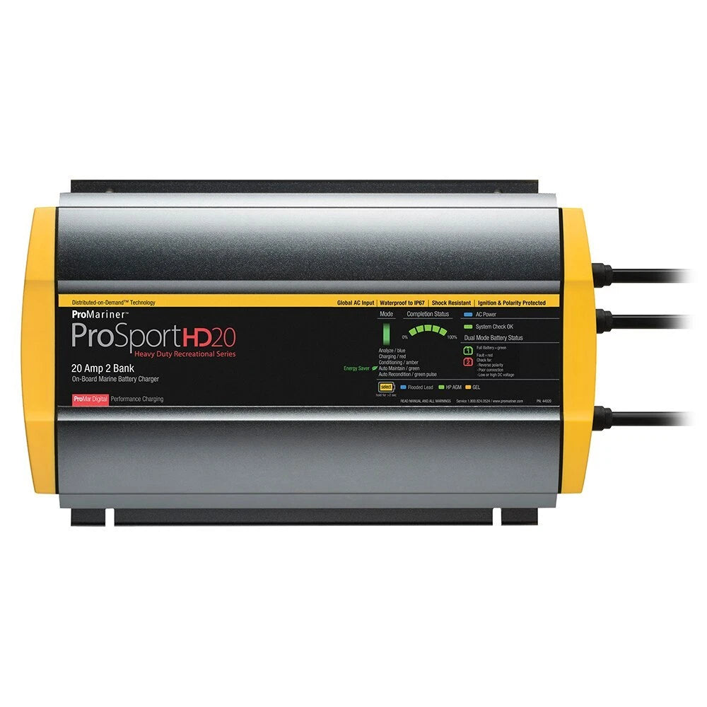 ProMariner, ProSport 20 Gen 4 20 Amp 2 Bank