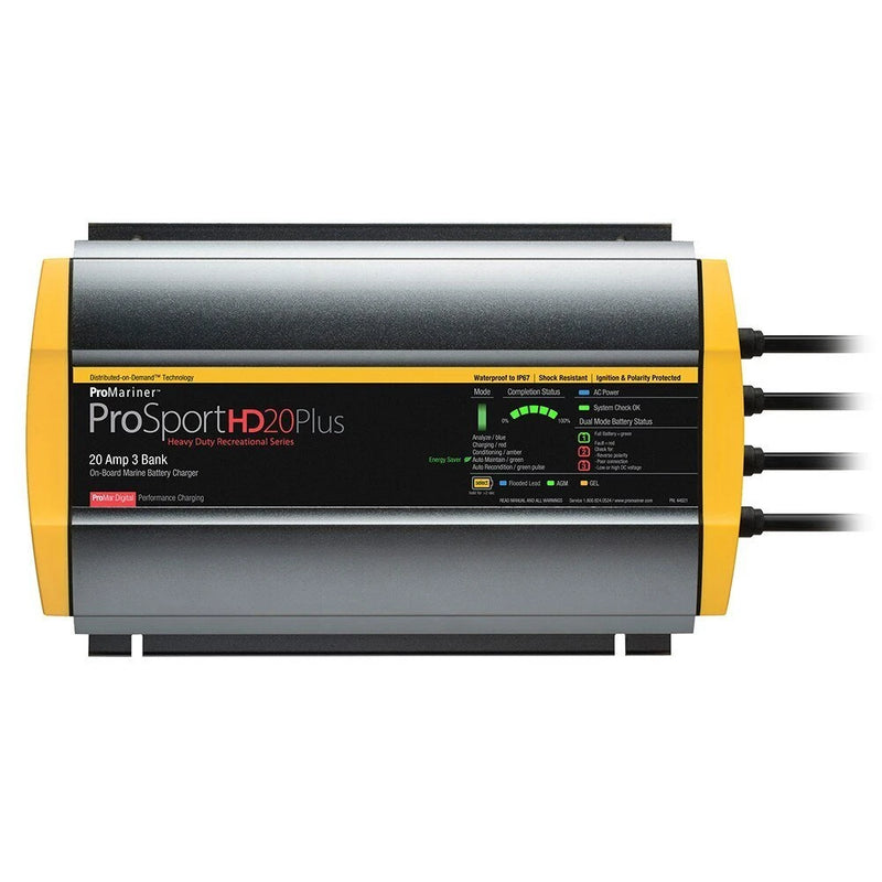 ProMariner, ProSport 20 Gen 4 20 Amp 3 Bank