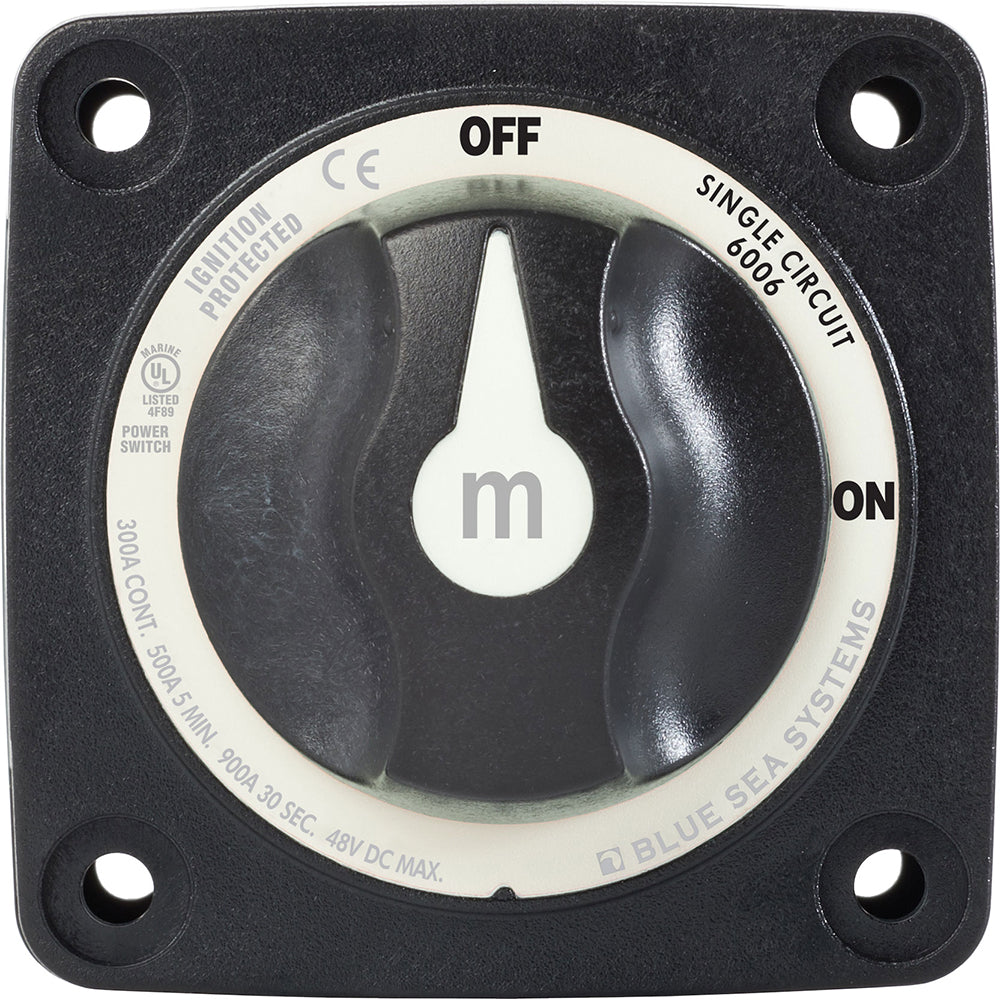 Blue Sea Systems, Blue Sea 6006200 Battery Switch Mini ON/OFF - Black