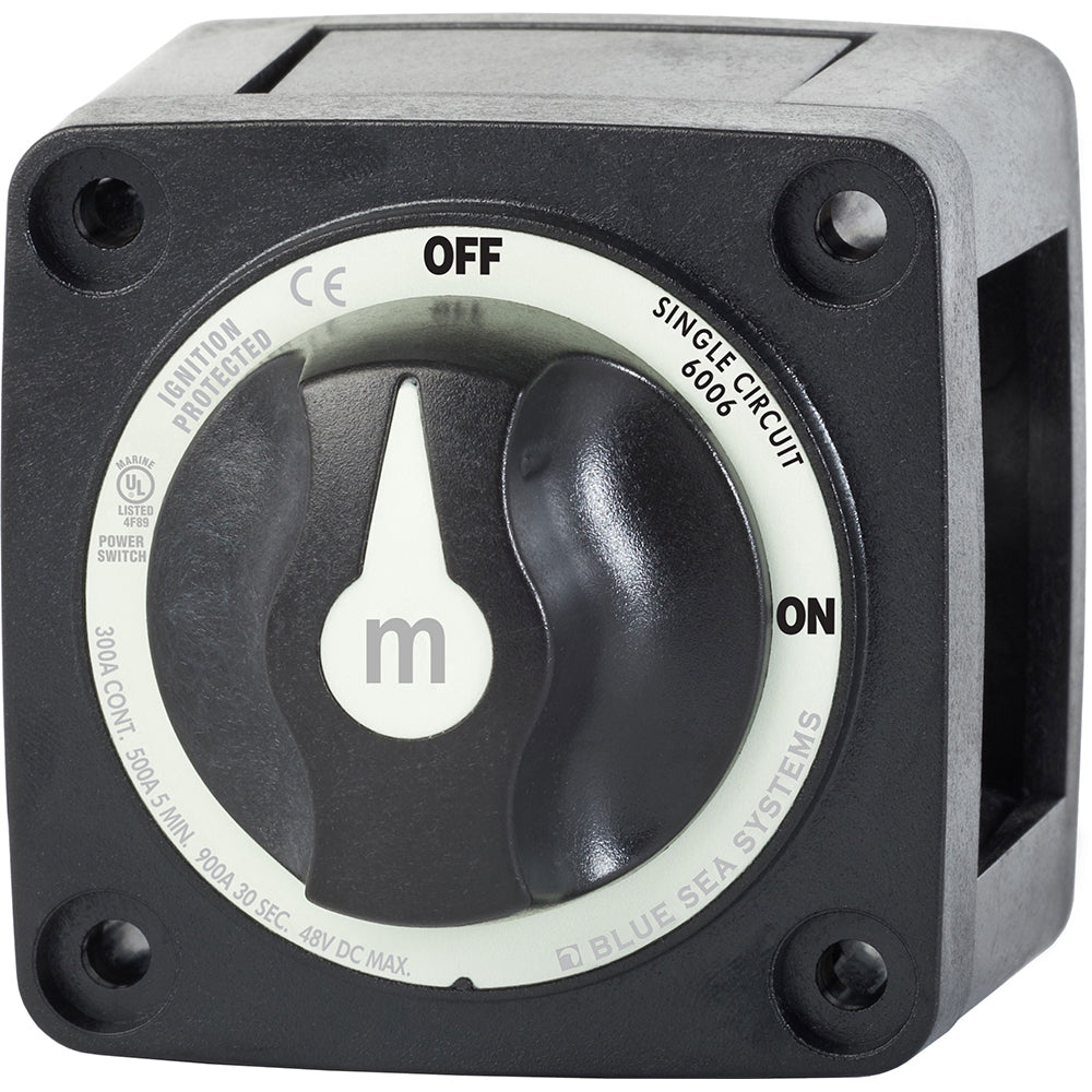 Blue Sea Systems, Blue Sea 6006200 Battery Switch Mini ON/OFF - Black