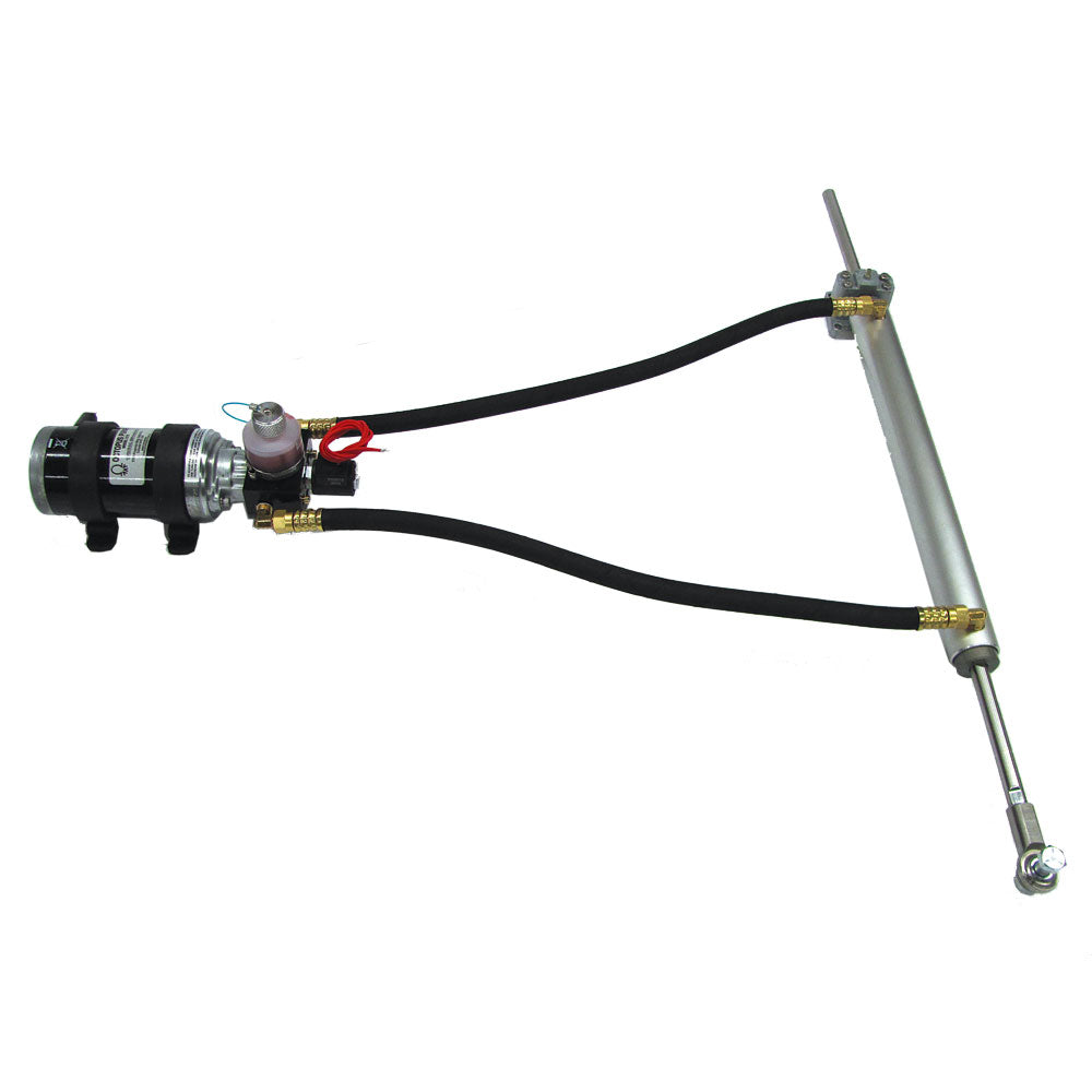 Octopus Autopilot Drives, Octopus 7" Stroke Remote 38mm Bore Linear Drive - 12V - Up To 45' or 24,200lbs