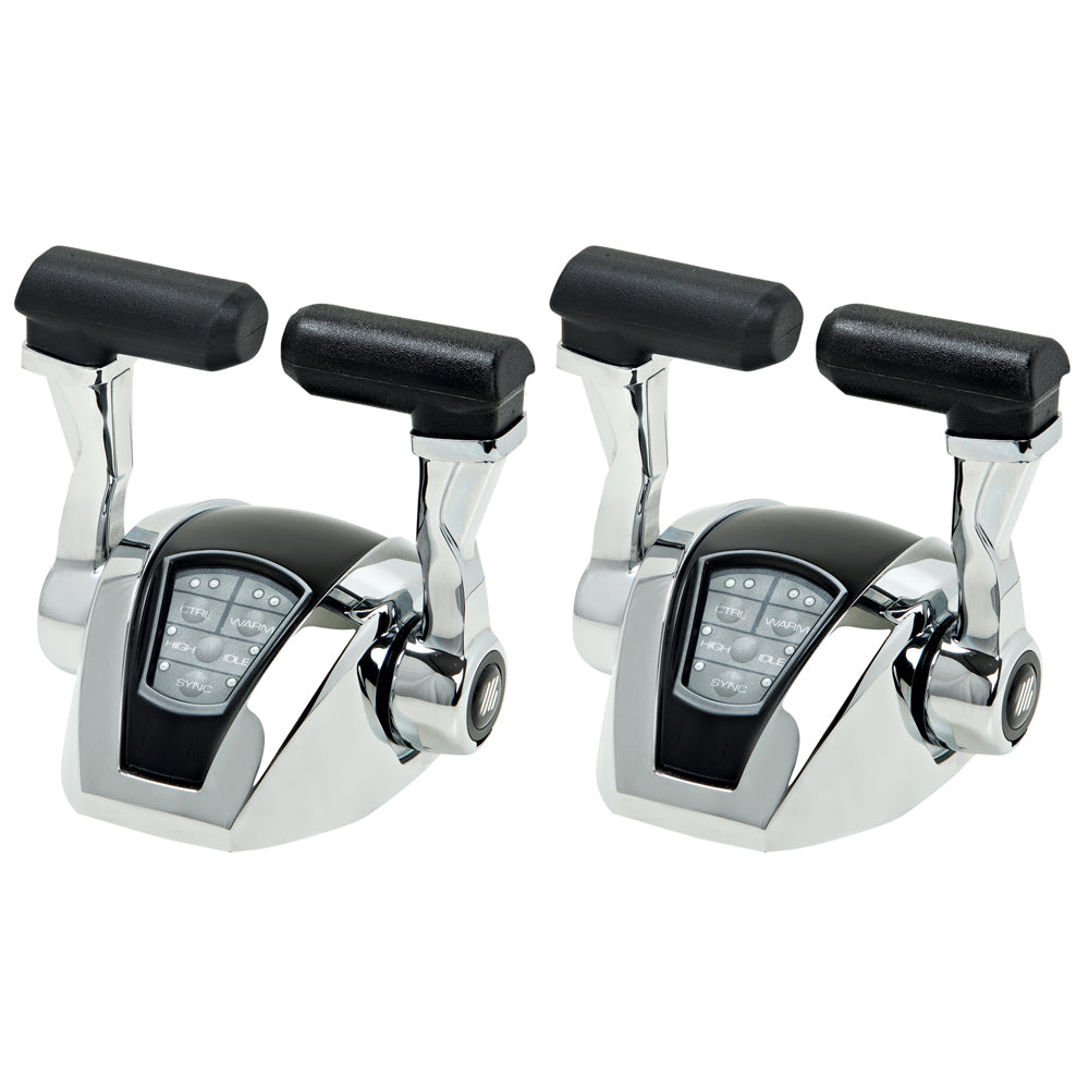 Uflex USA, UFlex Power A Electronic Control Package - Dual Engine/Dual Station - Electronic Throttle/Mechanical Shift