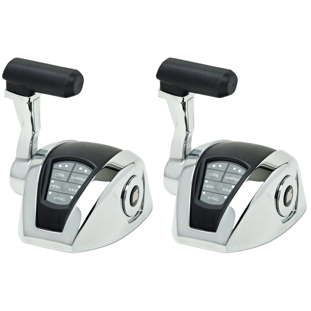 Uflex USA, UFlex Power A Electronic Control Package - Single Engine/Dual Station - Mechanical Throttle/Mechanical Shift