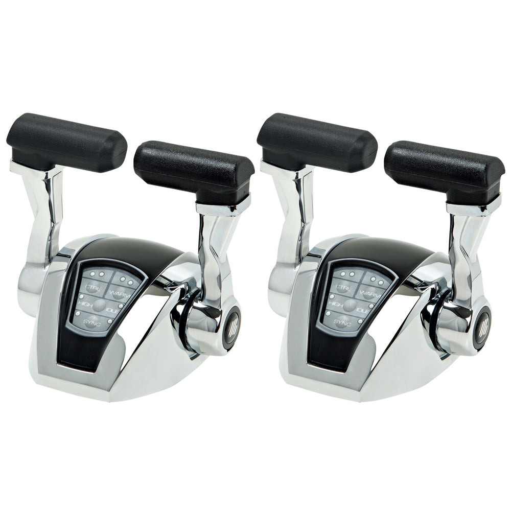 Uflex USA, UFlex Power A Electronic Control Package - Dual Engine/Dual Station - Mechanical Throttle/Mechanical Shift
