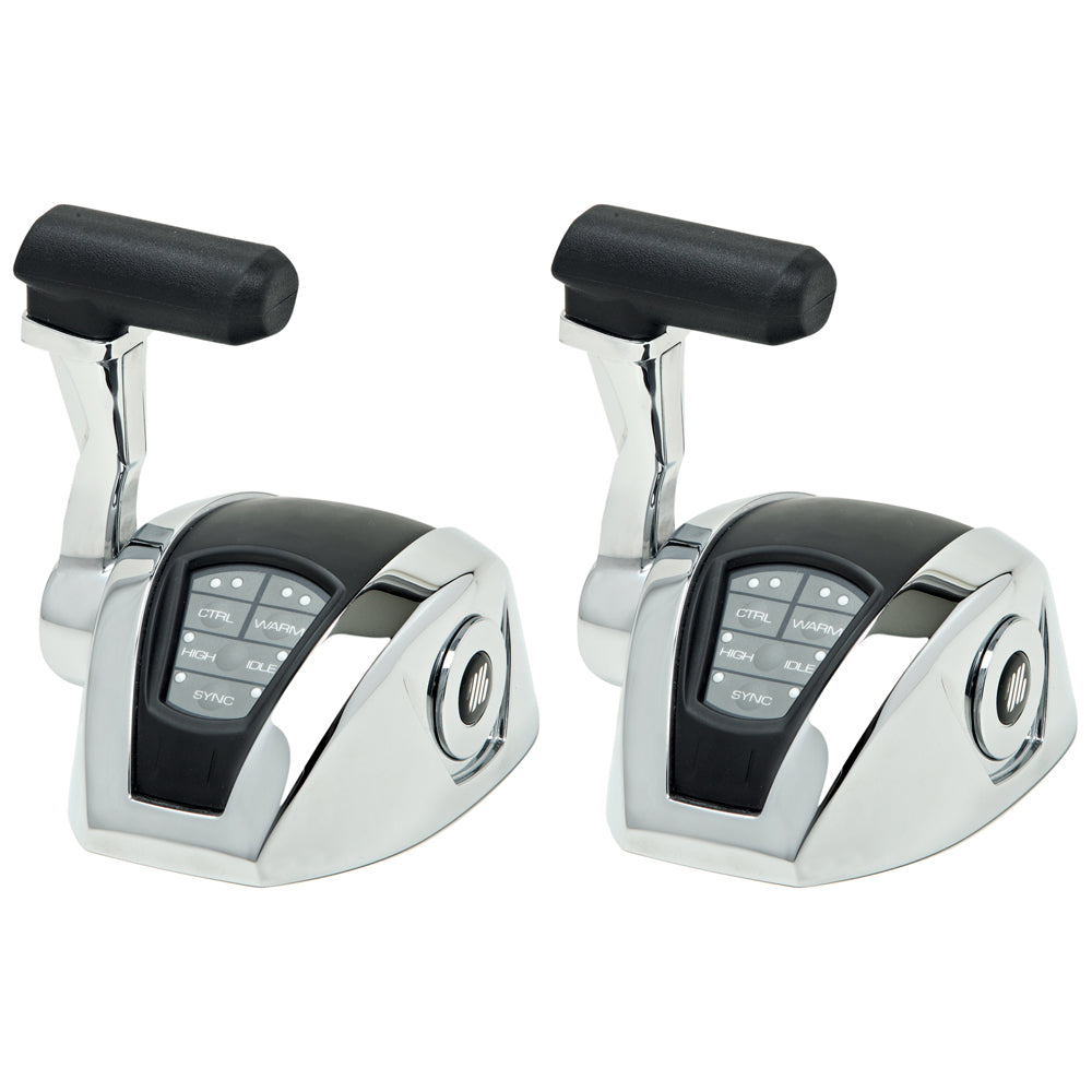 Uflex USA, UFlex Power A Electronic Control Package - Single Engine/Dual Station - Mechanical Throttle/Electronic Shift