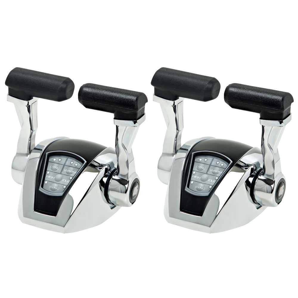 Uflex USA, UFlex Power A Electronic Control Package - Dual Engine/Dual Station - Mechanical Throttle/Electronic Shift