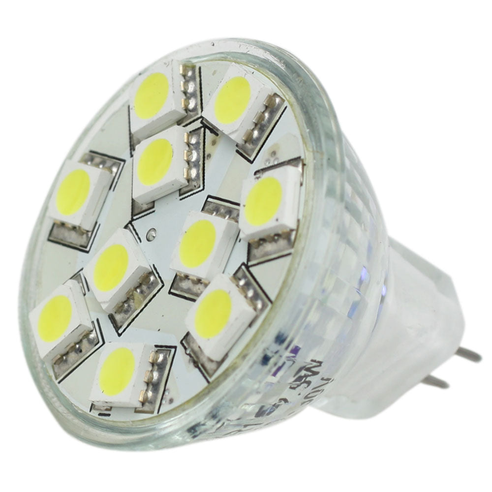 Lunasea Lighting, Lunasea MR11 LED Bulb - 10-30VDC/2.2W/140 Lumens - Warm White