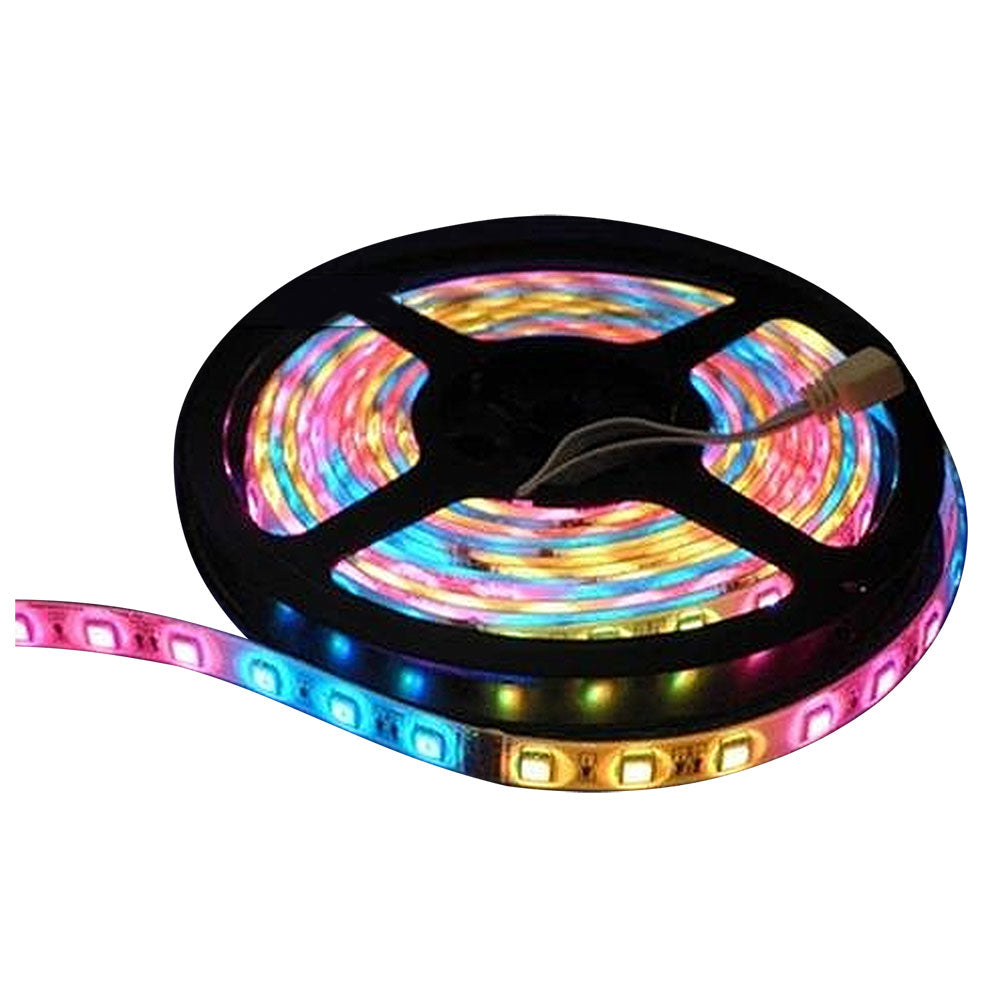 Lunasea Lighting, Lunasea Waterproof IP68 LED Strip Lights - Red/Green/Blue - 5M