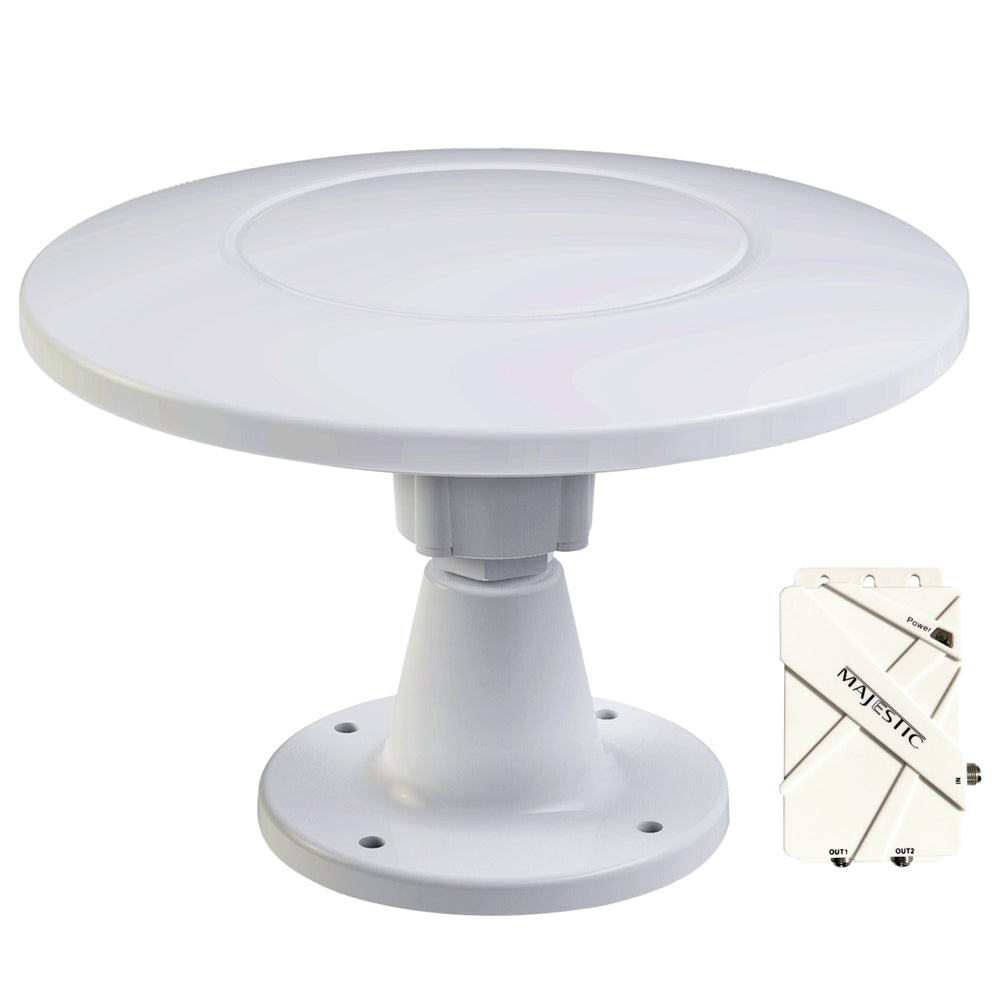 Majestic Global USA, Majestic UFO X Ultra High Gain 30dB Digital TV Antenna - 12V